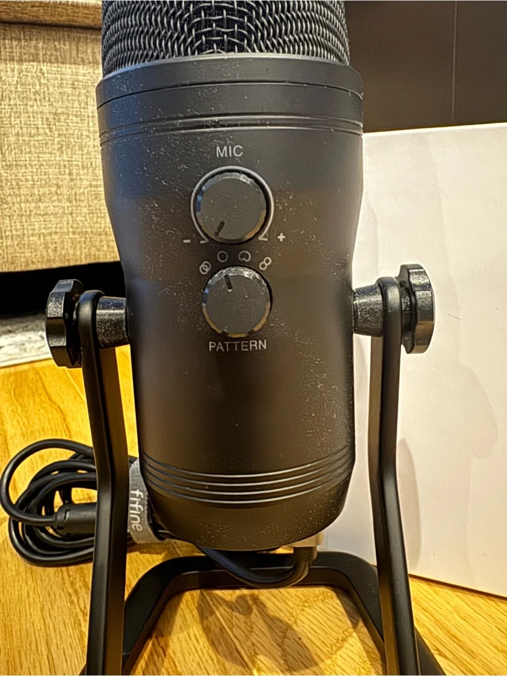 FIFINE K690 USB Desktop Microphone Black